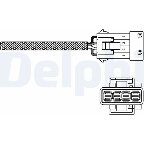 Sonde lambda Delphi Technologies ES20230-12B1 CITROËN 1628.70 96230002