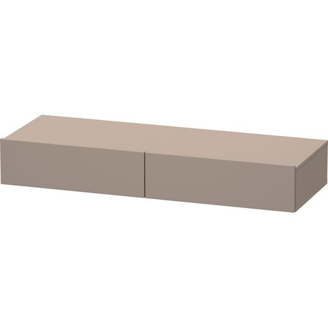 Duravit DuraStyle Tablette de tiroir 8271, 2 tiroirs, 1200mm,