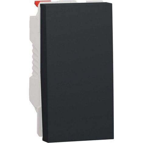 Conmutador 1 modulo antracita SCHNEIDER NU310354