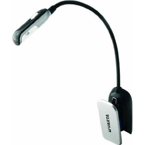 VARTA Torche Liseuse Book Light (Piles incluses / 9 Lumens)