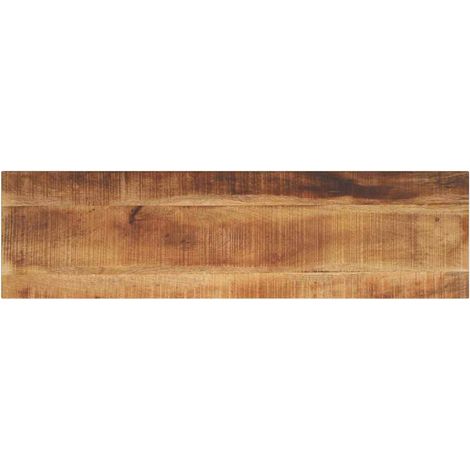 Tablero de mesa rectangular madera maciza mango 120x40x2,5 cm vidaXL