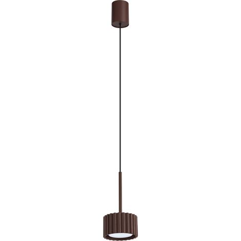 Lampade a sospensione AURA marrone 10x125x10cm Sollux (1/5)