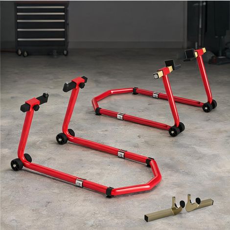 Top case moto rojo en acero 53,5 x 36 x 63,5 cm (1/5)