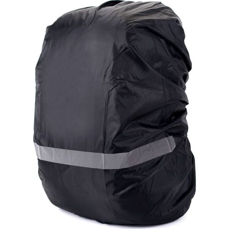 Rucksackhülle – Wasserdicht – Reflektierender Streifen – Ultraleicht – Für Wandern, Camping, Radfahren und andere Outdoor-Aktivitäten – 1 Stück (1/5)