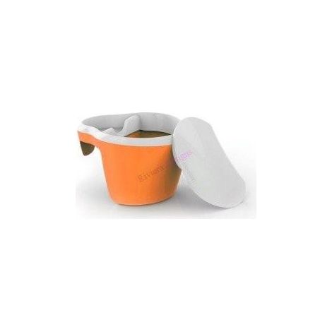 GEDY DD059300900 DA-DAM Porta-Objetos Baño Color Blanco Naranja - ref: DD059300900