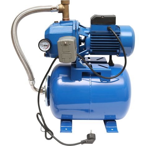 Idroforo acqua 750W 220V, portata 46L/min, H39m, serbatoio 24L, velocità 2860 r/min con ejector AUTODP255 Breckner Germany
