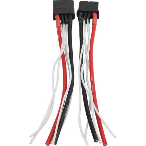 Câble De Batterie EC5 2+4 Broches 16AWG Pour RC - Connecteur Mâle Et Femelle - Longueur 90mm Ou 100mm - Lot De 1 (1/5)