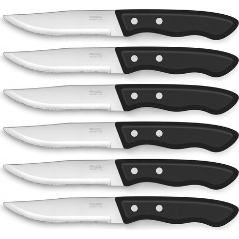 Trappeur - Set 6 couteaux steak XXL