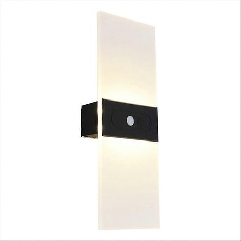 Lampe murale rechargeable sans perçage, veilleuse de chevet LED avec variateur, idéale pour chambre, lecture et couloir, installation facile, blanc chaud. (1/5)