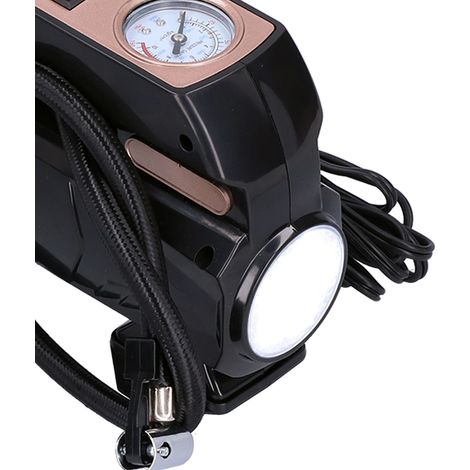Pompe à air portable pour voiture 12V 120W, compresseur d'air à pointeur pour voitures et motos (BY-971-1) (1/5)