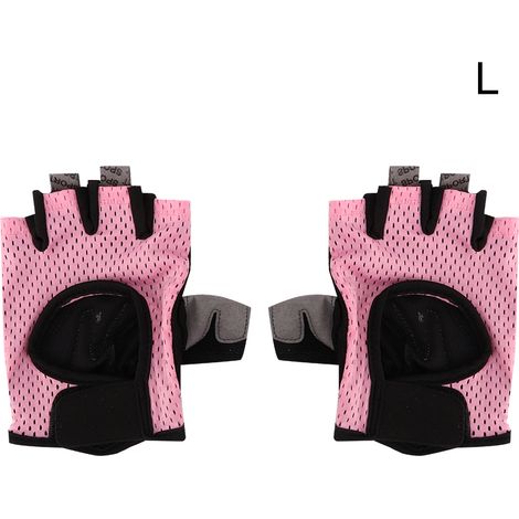 Gants mi-pouce Fitness Respirants Anti-dérapants pour Entraînement Sportif (Taille L) (1/5)