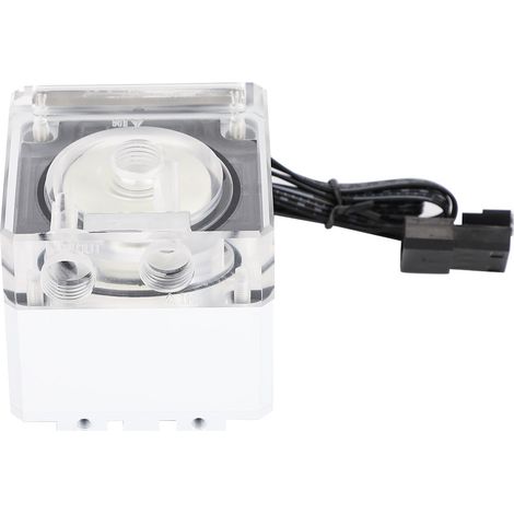 Pompe PC 800L/H Haute Performance 3000RPM avec Refroidissement Rapide et Réservoir Blanc (1/5)