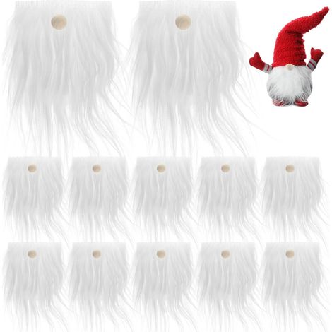Kit De Création pour GNOME avec Barbe Fausse Et Boules Bois pour Loisirs Créatifs Et Décorations De Noël (1/5)