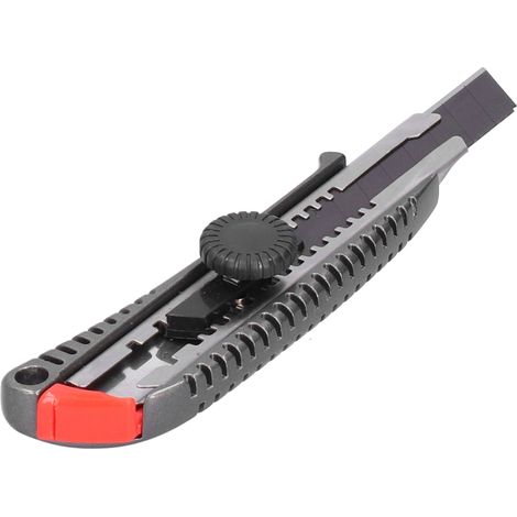 Einziehbares Universalmesser, Kartonschneider, Klinge aus Titanlegierung, Handwerkzeug 11123 für Schachteln und Kartons (1/5)