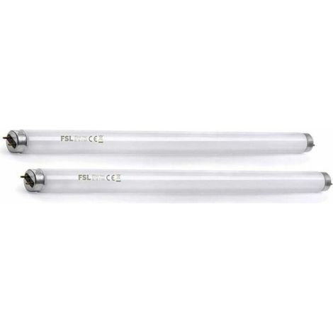10W T8 Tube Neon UV, 13.1 Pouces Fluorescent Ampoule Anti Insectes, Remplacement Lampe pour Tue Mouche 20W
