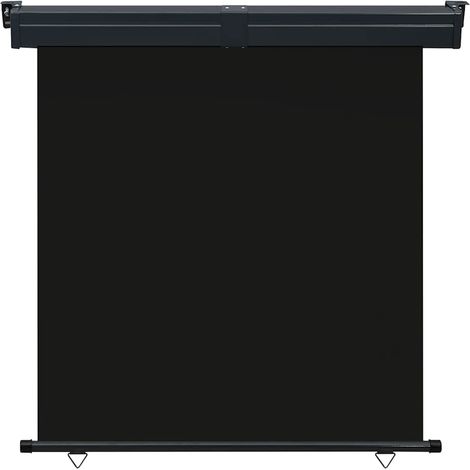 Tenda da Sole Tendalino Laterale per Balcone 165x250 cm Nero (1/3)