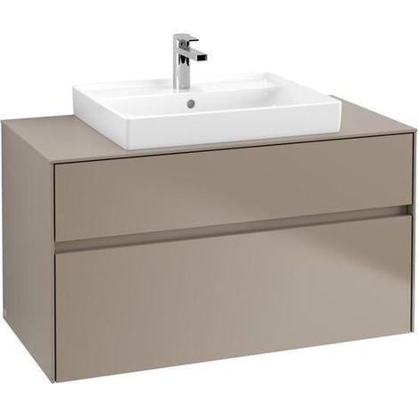 VB WTUS Collaro C019B0 1000x548x500mm avec cloche. 2 extraits WT m.tig Gris Truffe