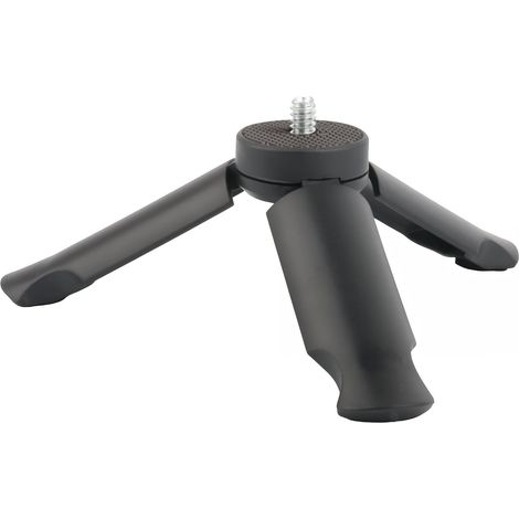 Mini Trépied avec vis 1/4, Antidérapant Stabilisateur Appareil Photo Reflex Bureau Support de Table Compact Trépied Universel pour DJI Pocket 4/Pocket 3 Action 5 Osmo Mobile pour GoPro Insta360