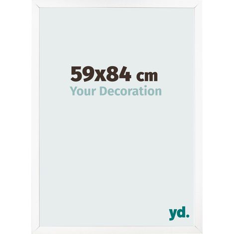 yd. - Cadre photo 59x84 - Blanc Mat - MDF - Bologna (1/5)