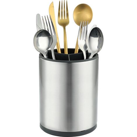 Porte-ustensiles pivotant 360° – Range-couteaux multifonctionnel – Louches, spatules – Rangement de cuisine créatif (1/5)