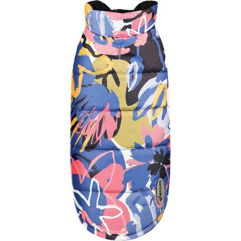 Cappottino impermeabile con foro per guinzaglio modello Blossom per cani : XXS