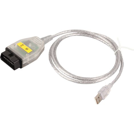 Câble Diagnostic OBD2 USB K+DCAN FT232RL pour BMW Ediabas NCS Expert Outil de Scan Auto (1/5)