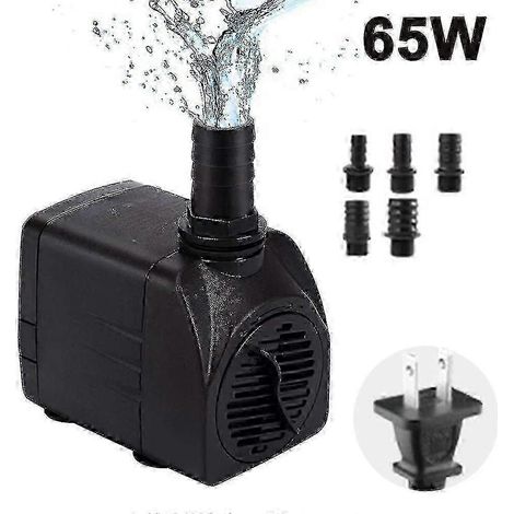 Pompe submersible avec fonction fontaine, comprend un cordon d'alimentation de 1,5 mètre et une puissance de 15 watts. (1/5)