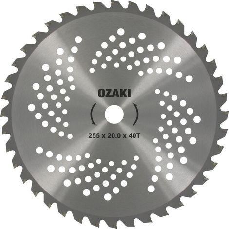 Cuchilla 40 dientes 25,5cm OZAKI