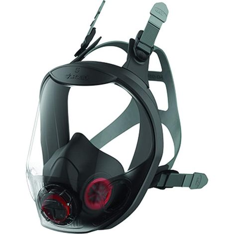 JSP Force10 Typhoon Full Face Mask-Small, Noir, Mixte (1/3)