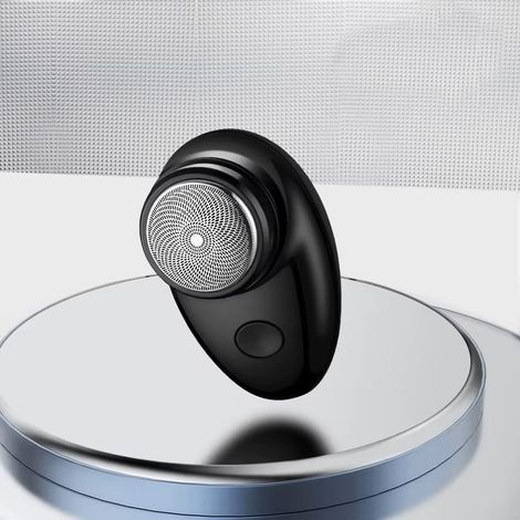 rasoir électrique portable pour hommes rechargeable USB waterproof design compact usage domestique voyages rasage doux (1/5)