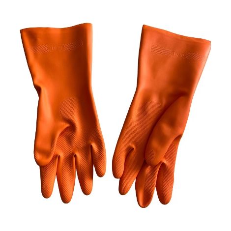 SISTAR 555.0299.8 GANTS INDUSTRIELLE HIGH 299 LATEX ORANGE TAILLE M