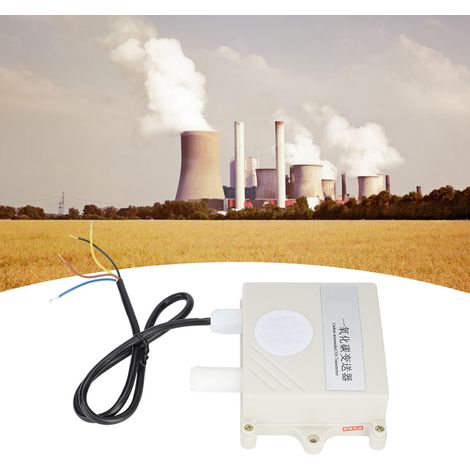 Wandmontierter Kohlenmonoxid-Transmitter mit Temperatur- und Feuchtigkeitssensor (CO-Gasdetektor) 485 (1/5)