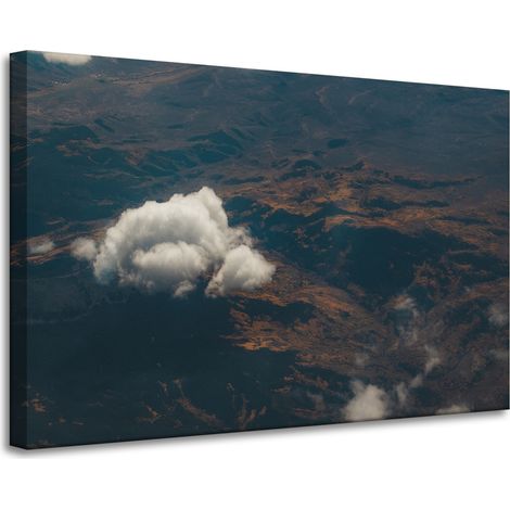 Leinwanddruck Natur aus der Vogelperspektive 90x60 cm