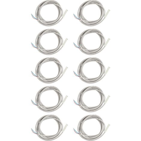 10 Stück magnetischer Näherungsschalter, korrosions- und verschleißbeständiges PVC für TWQ-/SDA-Zylinder (1/5)
