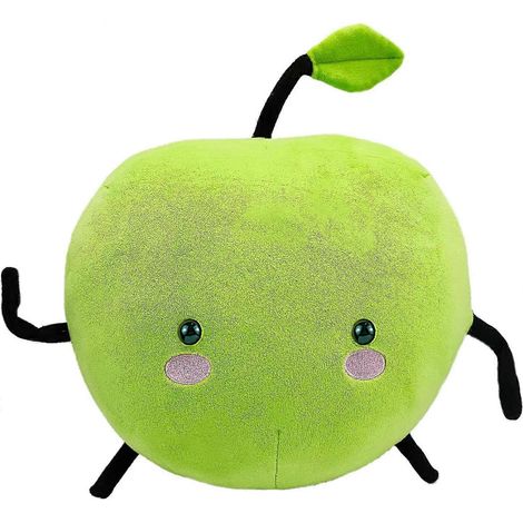 Peluche SBSGV 11,8" Stardew Valley Pomme Junimo, peluche verte ultra douce, oreiller en peluche, plante, animal en peluche, oreiller en peluche vert doux (1/5)