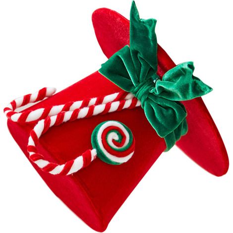 Cappello di Babbo Natale in velluto resistente, piccolo accessorio natalizio