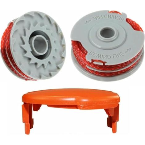Tête de rechange pour débroussailleuse Flymo Contour 500 Power Plus 500 et 500XT, bobine et ligne complètes (1/5)