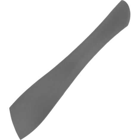 Espátula de silicona de 28 cm, color gris, Brunbeste BB-1797