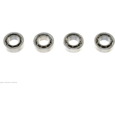 Revtec - Ball Bearing - Chrome Steel - ABEC 3 - 3X6X2 - MR63 - 4 pcs
