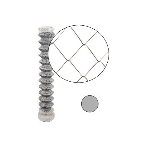 Cloture & Jardin – Grillage simple torsion galvanisé 50 x 50mm – Fil 2mm – Longueur 25 mètres – Résistant à la corrosion pour tous types de terrains (1/6)