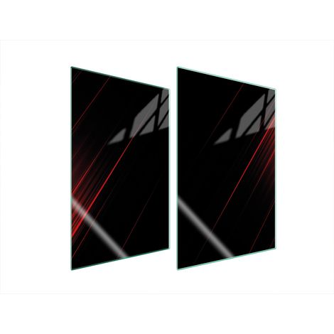 PLACA PROTECTORA DE VIDRIO PARA COCINA 2x35x52 NEGRO (1/5)