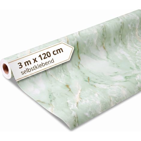 Dalsys Wandverkleidung selbstklebend 3m Rolle x 120cm Salbeigrün PVC