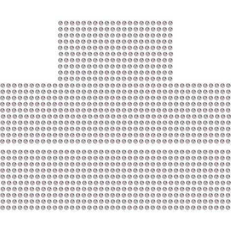 1000 Stück Stahlkugellager, klein, präzise, robust, mechanisches Getriebezubehör, 1/4 Zoll (1/4)
