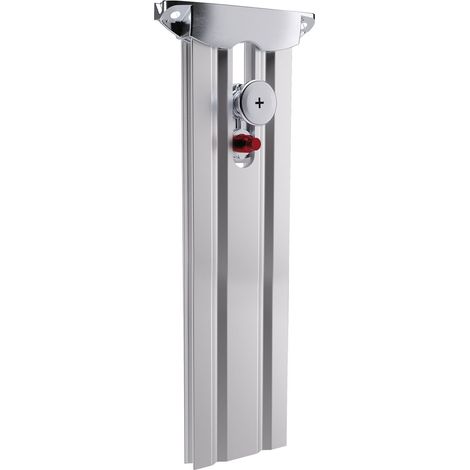Italiana Ferramenta Schrankaufhänger Libra CH, Zinkdruckguss, Aluminium