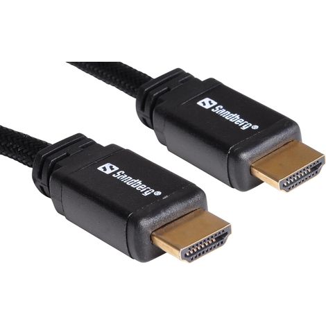 Cable HDMI Sandberg 4K 3D 2.0 de 14 Gb/s y 48 bits, 10 m (1/2)