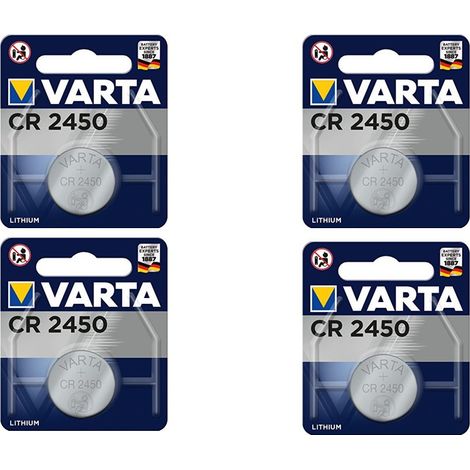 .1 pile Varta CR 2450.
.
.
.
.
