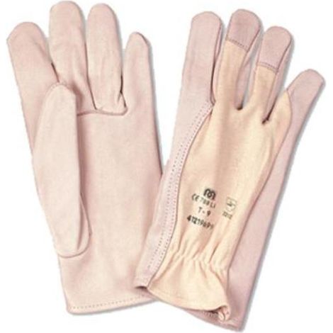GUANTE COND.FLOR PALMA  DORSO ALG    T 9 (788-LI9) - MARCA