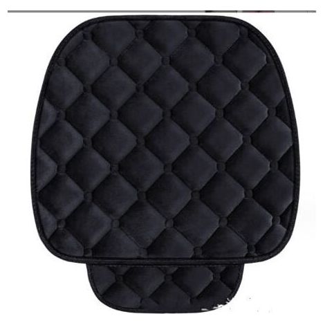 Couvre-siège voiture en velours doux – Housse antidérapante – Poche de rangement intégrée – Confort optimal pour longs trajets (1/5)