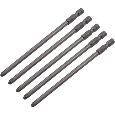 Lot de 5 tournevis à tête cruciforme hexagonale aimantée de 116 mm, compatibles avec Hilti SMD 57 SMD57 (1/5)