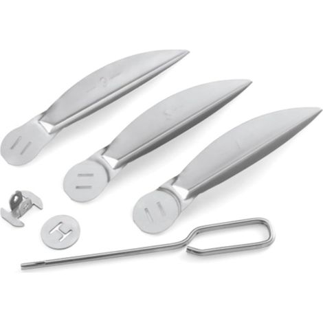 Kit de nettoyage One Touch pour barbecue Weber 7444 à charbon de bois, résistant à la chaleur, pièces de rechange pour l'entretien de la cuisine en plein air 56,9 cm